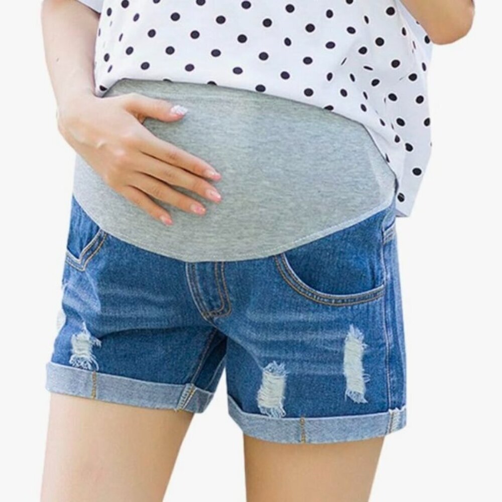 Cichic womens Maternity Demi Shorts, 5XL (22W)